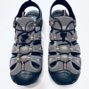 World Wide Sportsman Men's Outdoor Fishing Closed Toe Shoe/Sandle Gray Sz 13 NWT